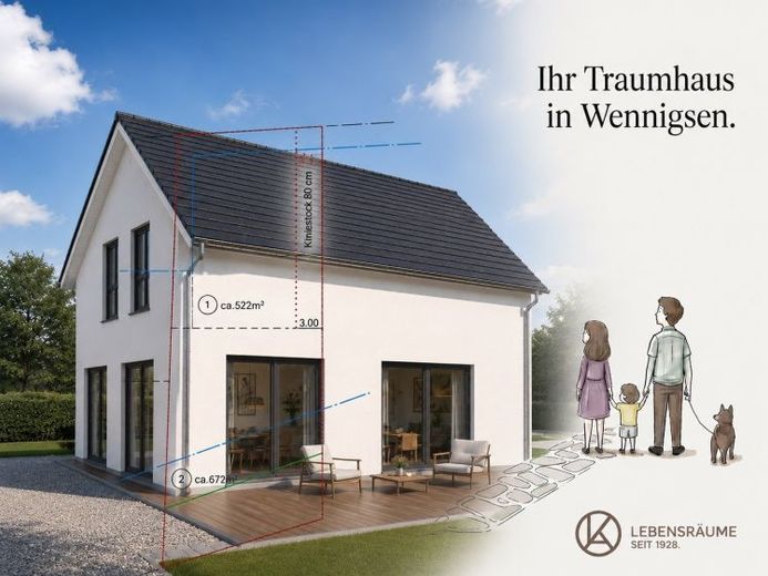 Baugrundstück direkt in Wennigsen – Foto 1