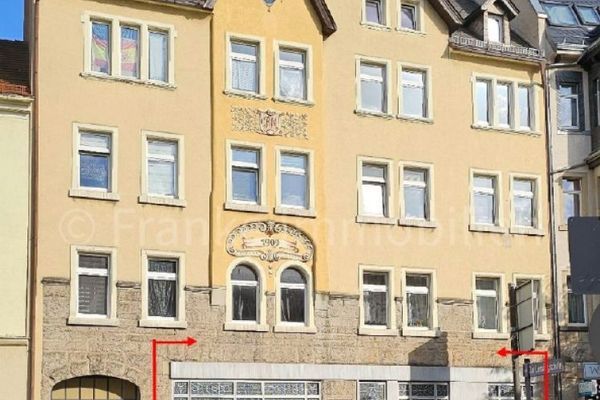 Amplio y luminoso local comercial en una ubicación céntrica de Freital-Potschappel