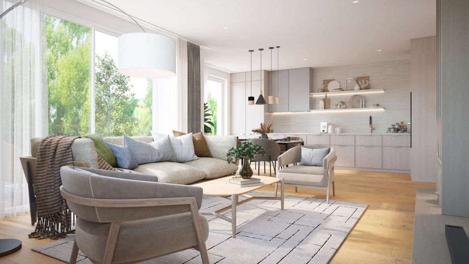 Ihre Kapitalanlage mit Klasse - modernes 2-Zimmer-Apartment – Wohnzimmer