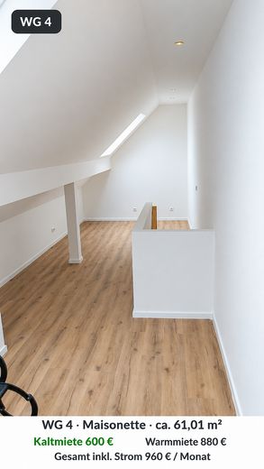 Gruntownie wyremontowane mieszkania i maisonette w strefie pieszej – WG 4