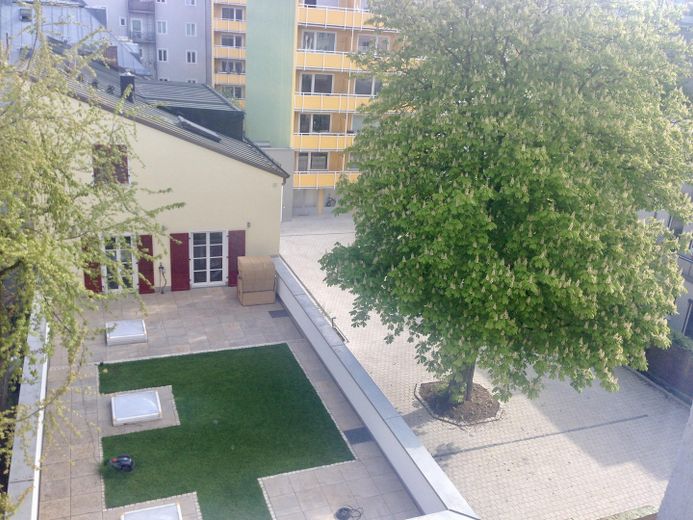 Blick in den Innenhof