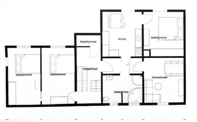 Grundriss Wohnung