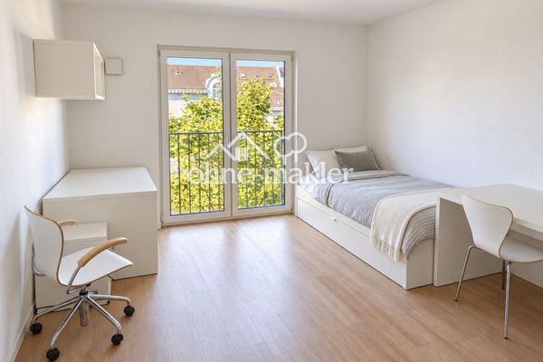 Möbliertes Studenten-Apartment in zentraler Kölner Lage – im Südflügel / Dasselstraße / Uni-Nähe