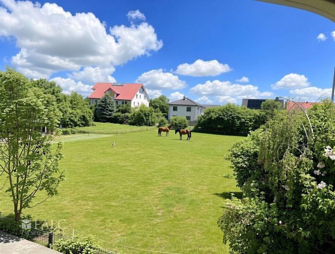 Energieeffizienzhaus A+ mit großem Grundstück, Privatsphäre und viel Natur - provisionsfrei! – Blick aus dem Badezimmerfenster