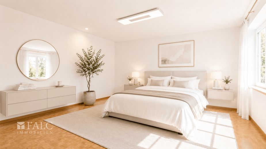 Historisches Flair. Moderner Luxus. Mitten in Dillingen. – Schlafzimmer