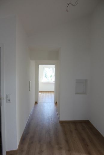 Flur, Blick Kind I und Kind II