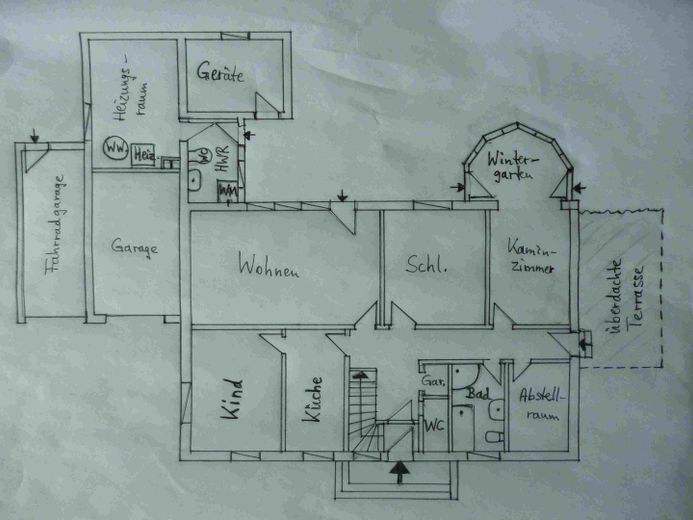 Grundriss Erdgeschoß