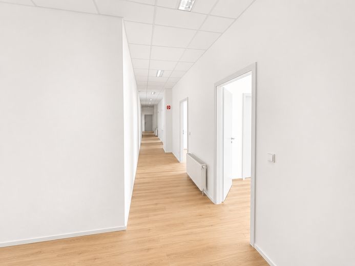 Oficina/consultorio renovado junto a la estación de Freital-Potschappel con 6 estancias!! – Eingangsbereich / Flur