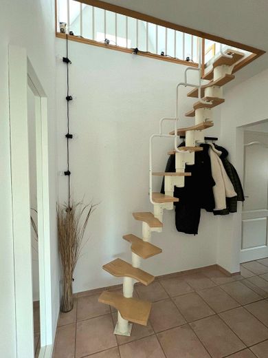 Treppe zum ausgebauten DG