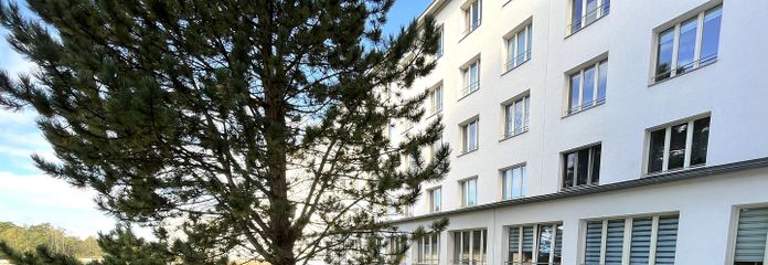 Landseite Ansicht Terrasse