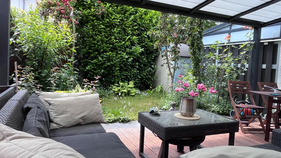 Terrasse und Garten