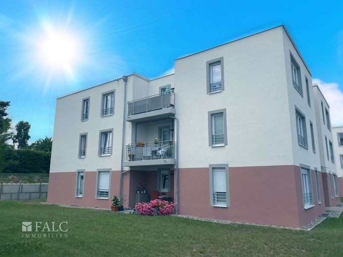 Hochwertige 2-Zimmer-EG-Wohnung mit Terrasse - Langfristig vermietet &amp; barrierefrei zu verkaufen! – Hausansicht