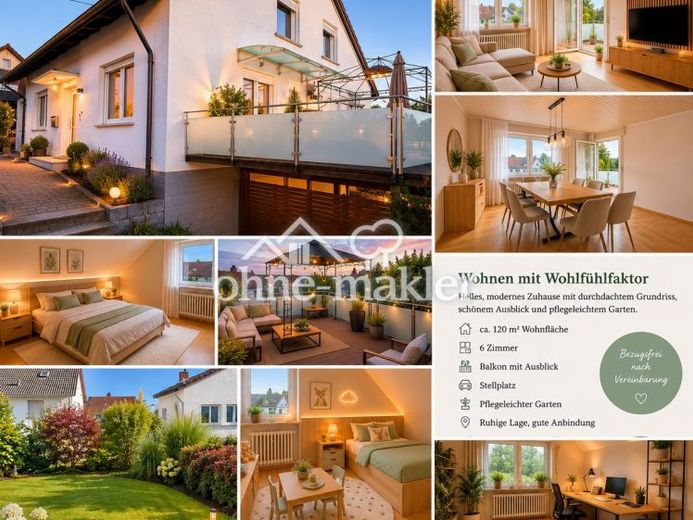 Feldkirchen | Semi-detached house with sunny balcony | 6 rooms | Garden | Quiet location – Photo 1