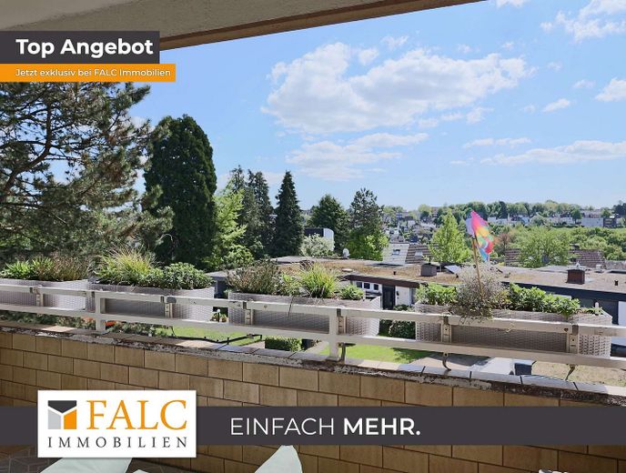 Ausblick Balkon
