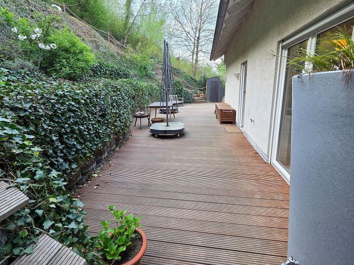 Terrasse Wohnzimmer