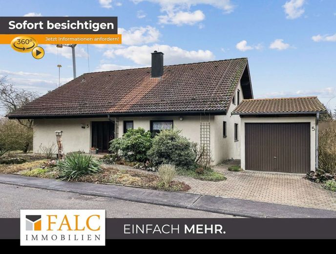 Naturnahes Wohnen flexibel gestalten! - FALC-Immobilien Öhringen – Ansicht Nord-West