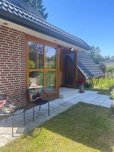 Eingangsbereich von Außen