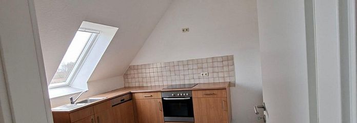 Beautiful bright 2-room attic apartment in Meyenburg
