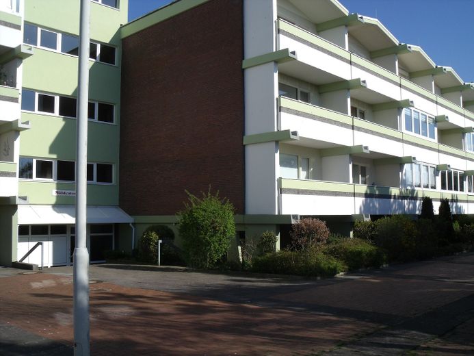 Ferienwohnung an der Ostsee in Schönberg-Holm.vom Eigentüme – Eingang Rückseite