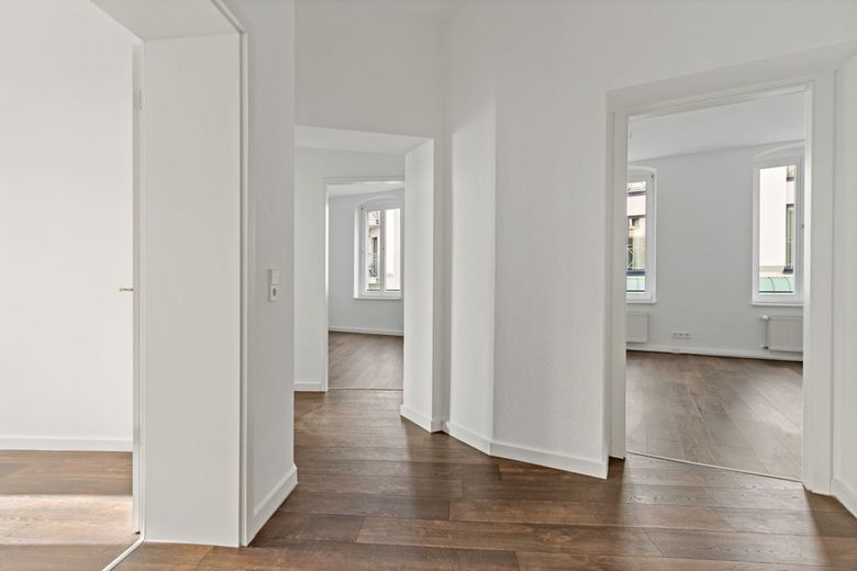 WG´s Aufgepasst! 6,5-Raumwohnung mit Einbauküche in der Röserstraße zu vermieten! – Flur