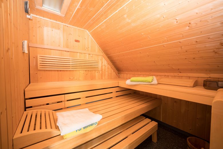 Sauna im 1.Badezimmer