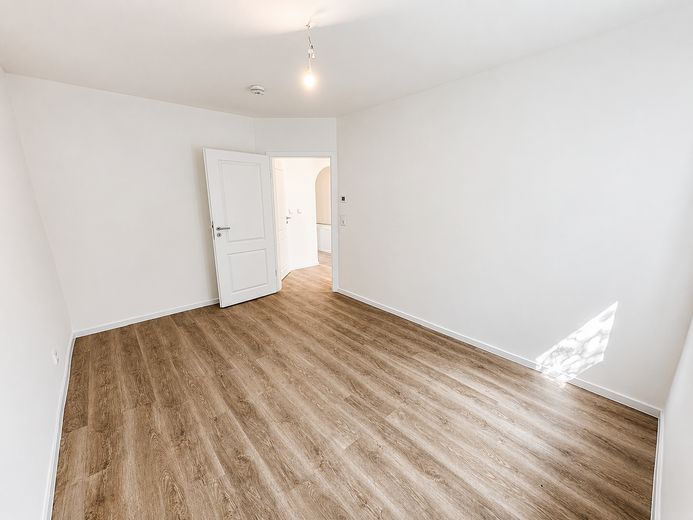 Beautifully renovated old building with underfloor heating and garden share – first occupancy in Gohlis – Schlafzimmer