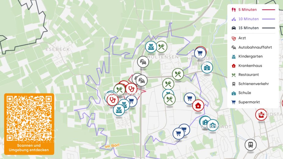 ***Elliehausen - Großzügige 4 Zimmer Dachgeschosswohnung mit Außenstellplätzen*** – Lageplan