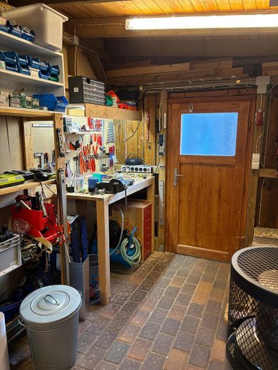 Werkstatt und Lagerraum