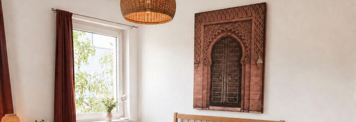 4er WG bietet helles 18 m² Zimmer vollmöbliert – Zellerau an den Mainwiesen – Schlafen