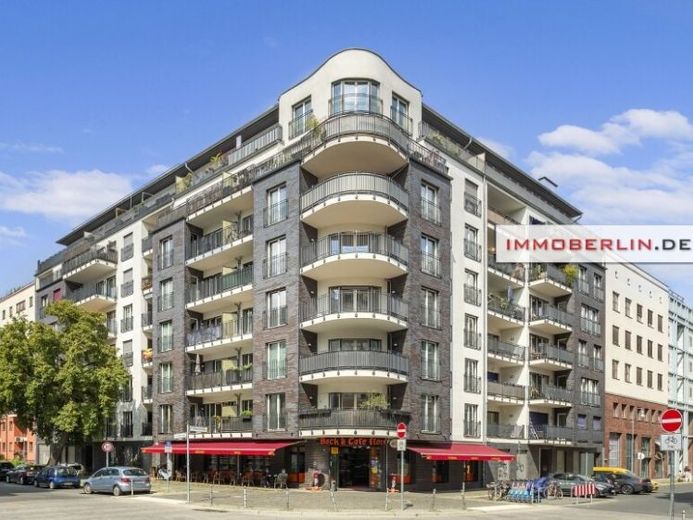 IMMOBERLIN.DE – Nowoczesne mieszkanie z balkonem od południowego zachodu w doskonałej lokalizacji w centrum miasta (klasa efektywności energetycznej A) – Zdjęcie 1