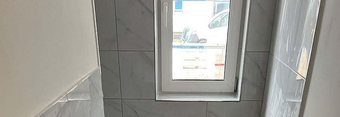 ERSTBEZUG NACH SANIERUNG 2/3/4-Zimmer-Wohnungen- Fertigstellungen Juni/August/Oktober 2026 – Beispielfoto - Bad mit Dusche