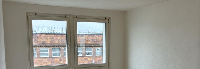 Wohnzimmer vor Sanierung