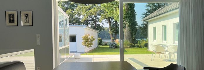 Seeblick vom Esstisch