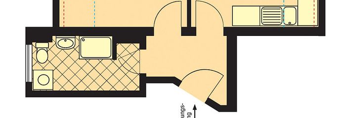 Grundriss Wohnung 6