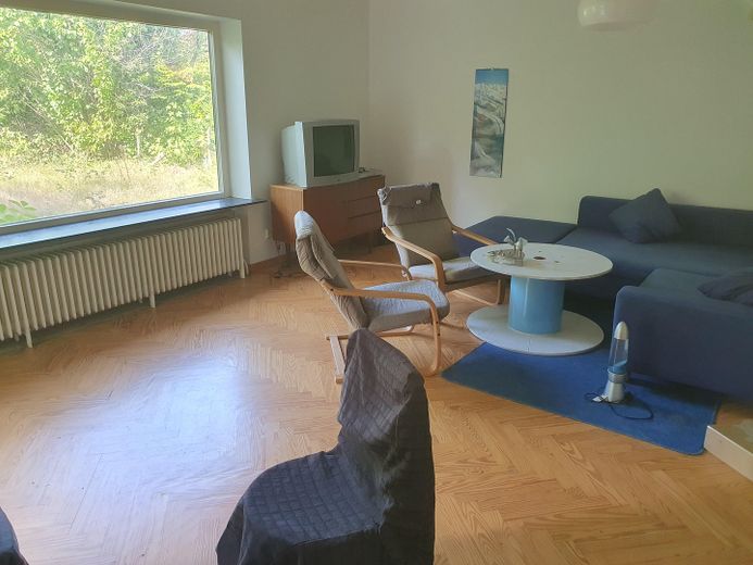 Wohnen wo Hamburg am schönsten ist Einfamilienhaus Doppelhaus Grundstück in Duvenstedt / Walddörfer – Wohnzimmer