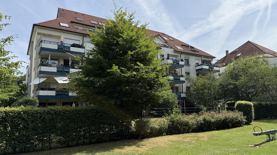 TOP-Wohnlage in Düsseldorf-Gerresheim – Rückansicht vom Garten aus