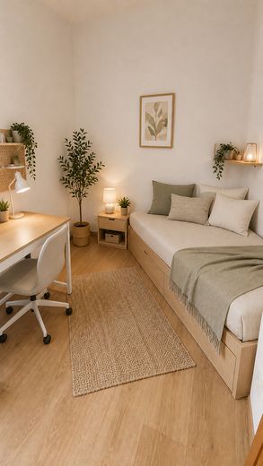 Clevere Kapitalanlage: Charmante 1-Zimmer-Wohnung in der Nähe historischer Kirche – Schlaf-und Arbeitszimmer _KI