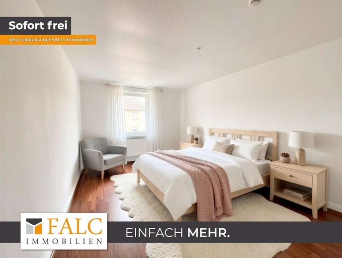 Ihr neues Zuhause in Herne: 2,5 Zimmer im 2.OG – Schlafzimmer