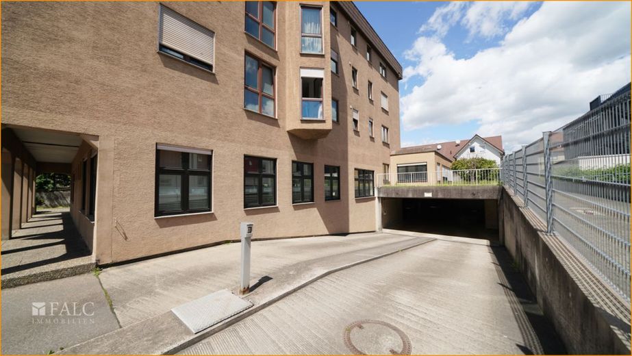 Großstadtleben genießen - FALC Immobilien Heilbronn! – Zufahrt zu Ihrem Tiefgaragenstellplatz