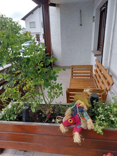 Gemütlicher Balkon.