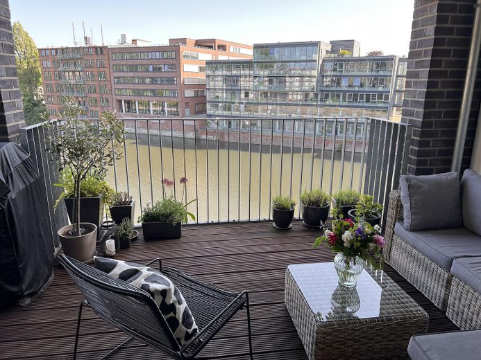 Waterfront Osterbek – Blick von der Loggia