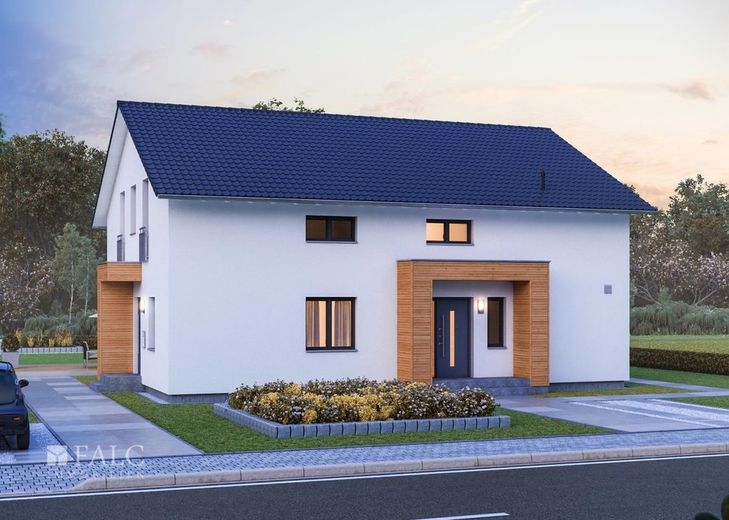 Neubauprojekt tolles Zweifamilienhaus mit Einliegerwohnung! – Außenansicht