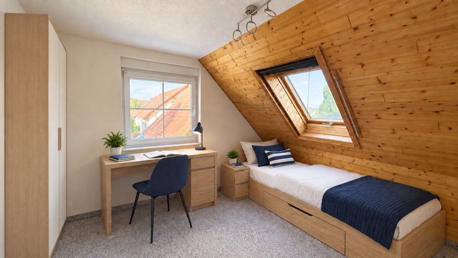 UNA CASA in cui sentirsi bene: casa unifamiliare a Magdeburg-Ottersleben – Kinderzimmer I