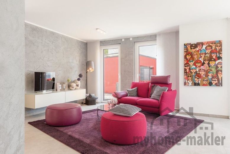 Provisionsfrei vom Bauträger: Singleappartements in Massivbauweise mit Festpreisgarantie – Wohnzimmer Beispiel