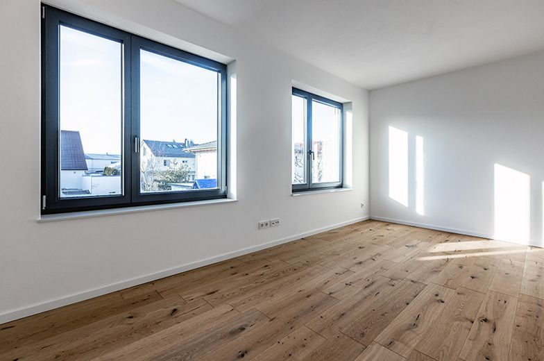 Stilvolle Neubau-DHH / Jetzt letzte Einheit sichern – Schlafzimmer OG / Musterhaus