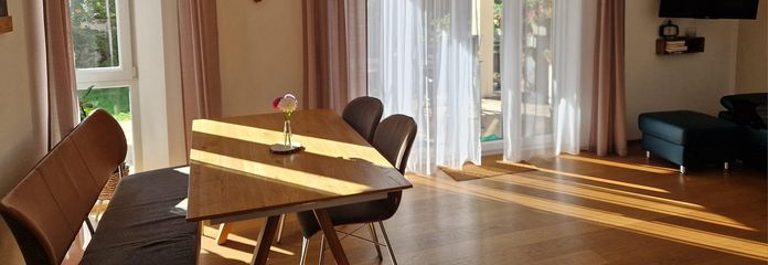 Blick aus der Küche