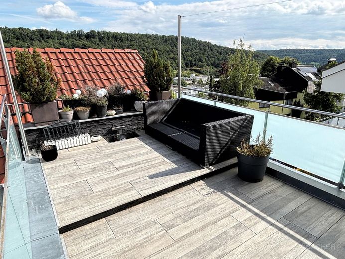 16qm Dachterrasse mit Aussicht