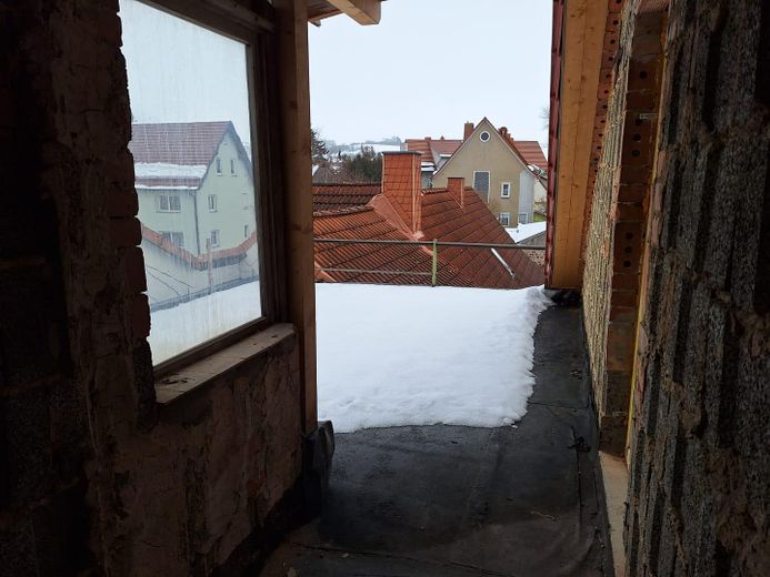 Ausgang zur Dachterrasse