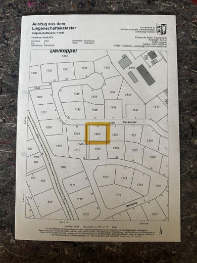 Winkelbungalow - barrierefrei & komfortabel, in sehr ruhiger TOP-Lage – Lageplan