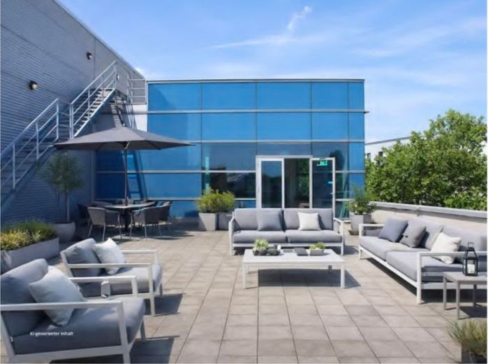 ATIK: Repräsentative Büroflächen in Offenbach – Dachterrasse